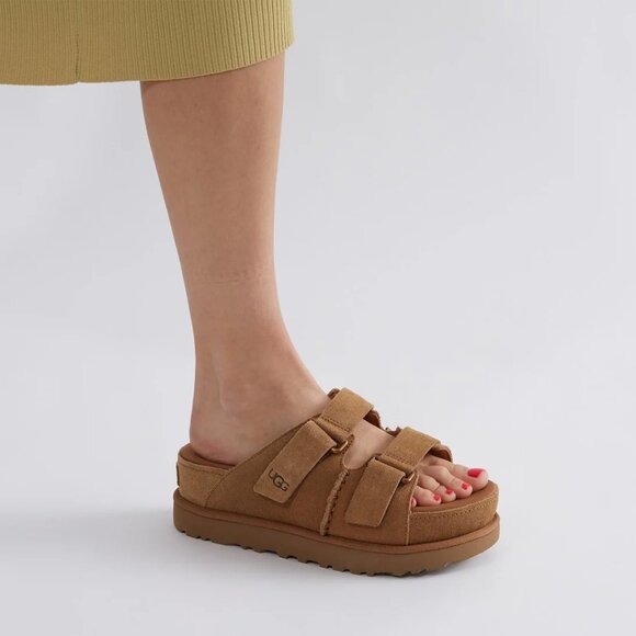 UGG Women's Goldenstar Hi Slide - Picture 1 of 9